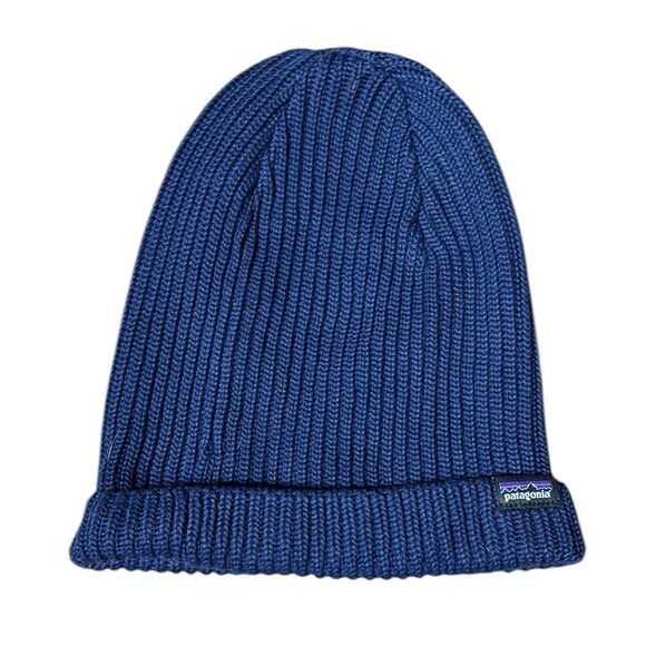 Patagonia Accessories - Patagonia one size unisex blue knit beanie hat winter